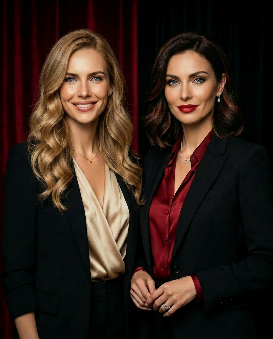 Morgan Martin and Iulia Williams — Co-Founders of Red Velvett Events